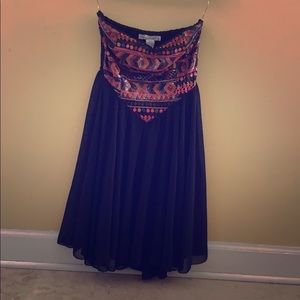 2 sequined party dresses